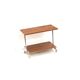 Vintage serving trolley / side table / TV cabinet made of teak from the 196
