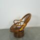 Rotan manou draai stoel