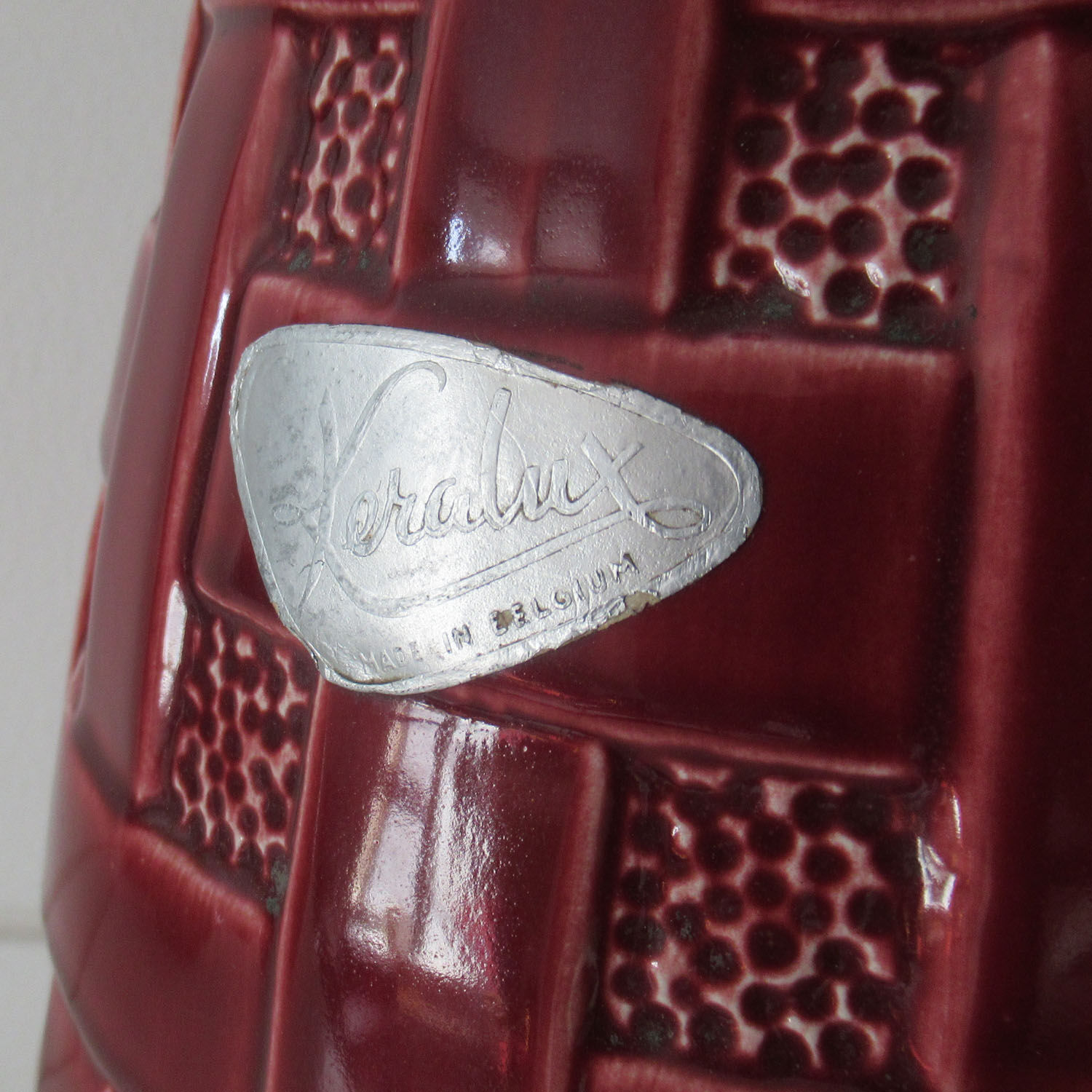 Keralux vase 36/36 - E. D'Hossche 1958