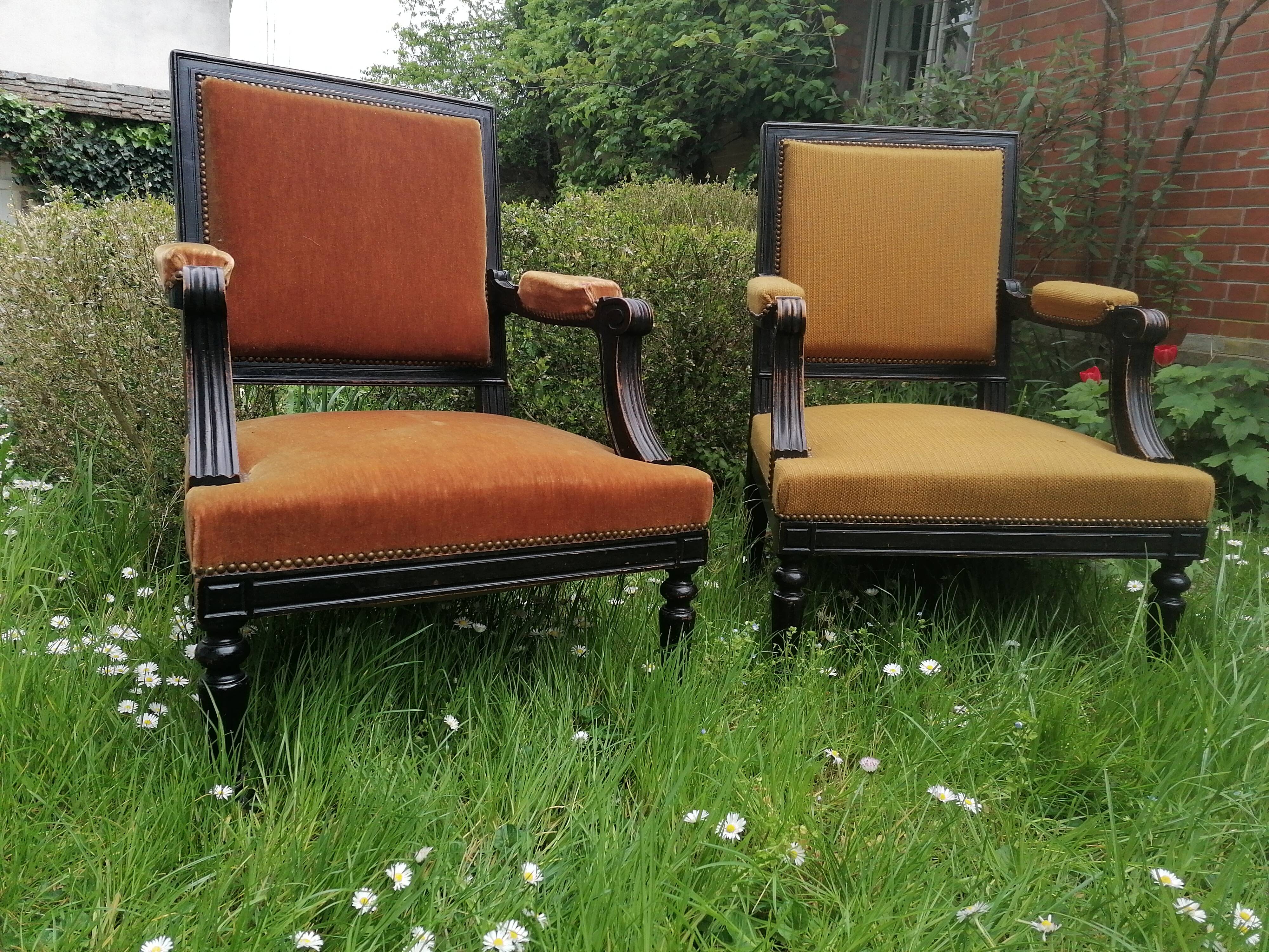 Paire de fauteuils