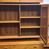 Vintage teak wall unit by HG mobel Denmark