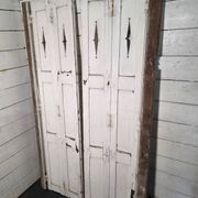 Pair of old shutters