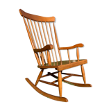 Wooden rocking-chair