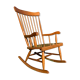Rocking chair en bois
