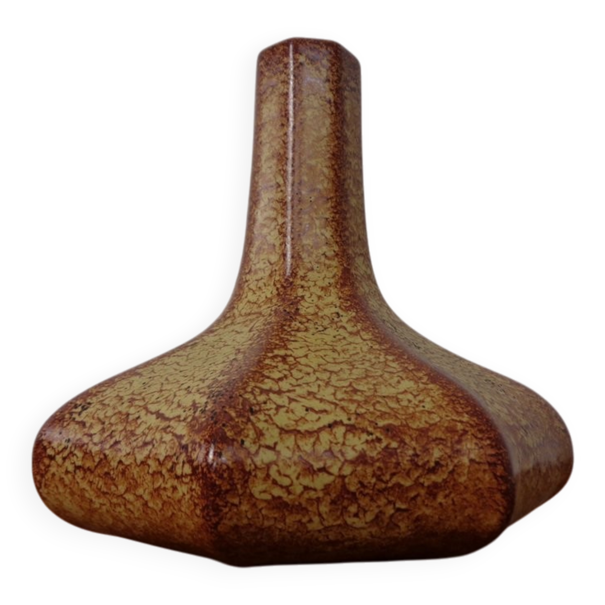 Italian ceramic vase by Roberto Rigon for Bertoncello, 1960s.
