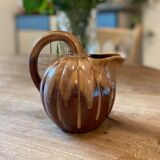 Vintage ceramic melon pitcher