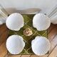 4 scallop bowls