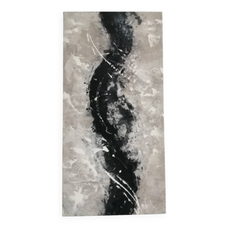 Abstract acrylic painting