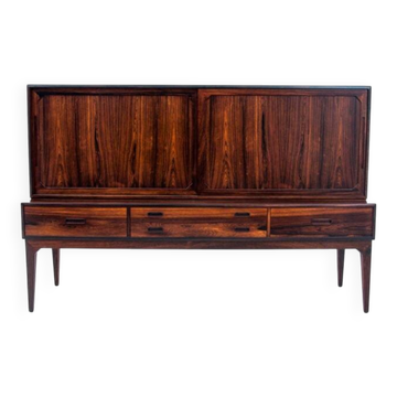 Highboard, design by S. Hansen, Denmark, 1960s