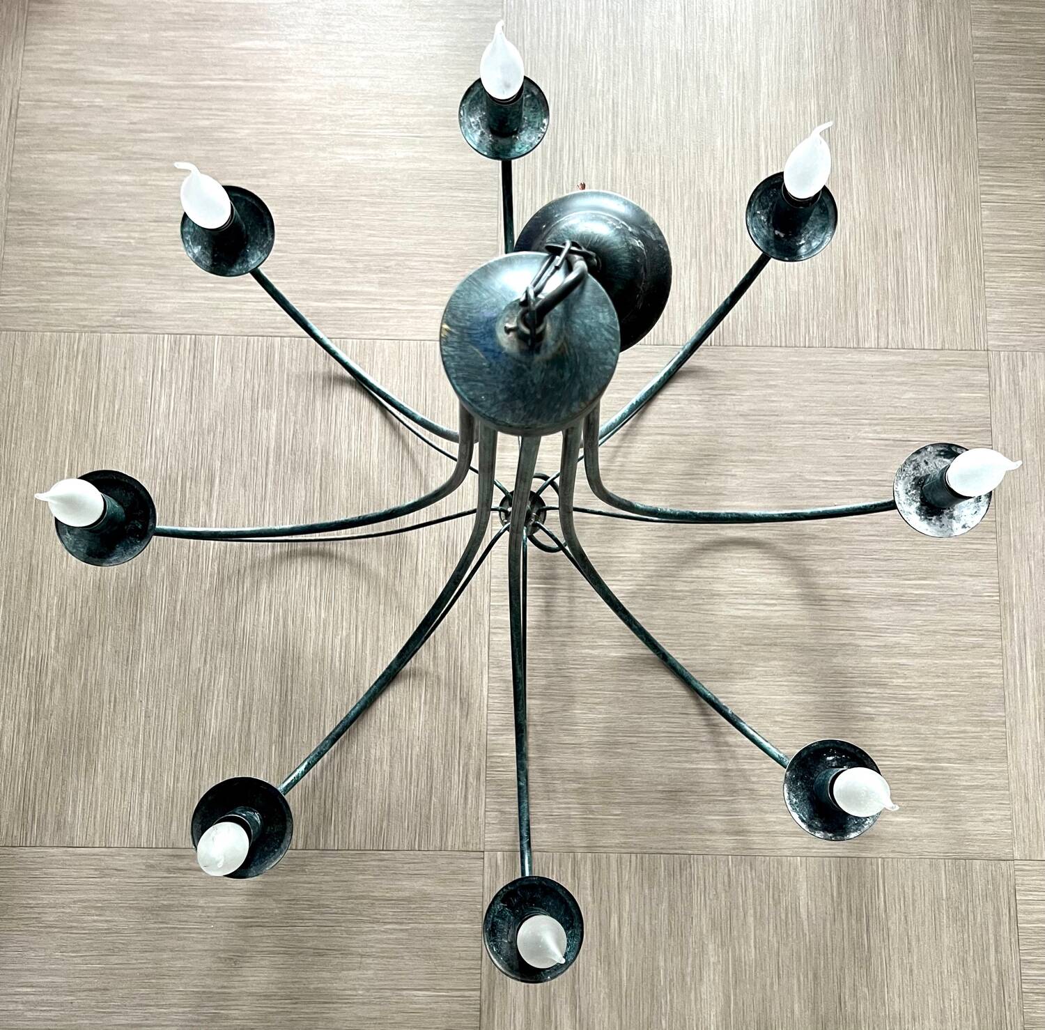 Lustre/suspension en métal