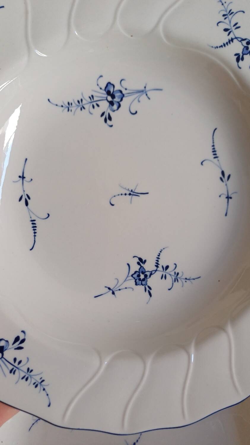 Set of soup plates Vieux Luxembourg Villeroy and Boch
