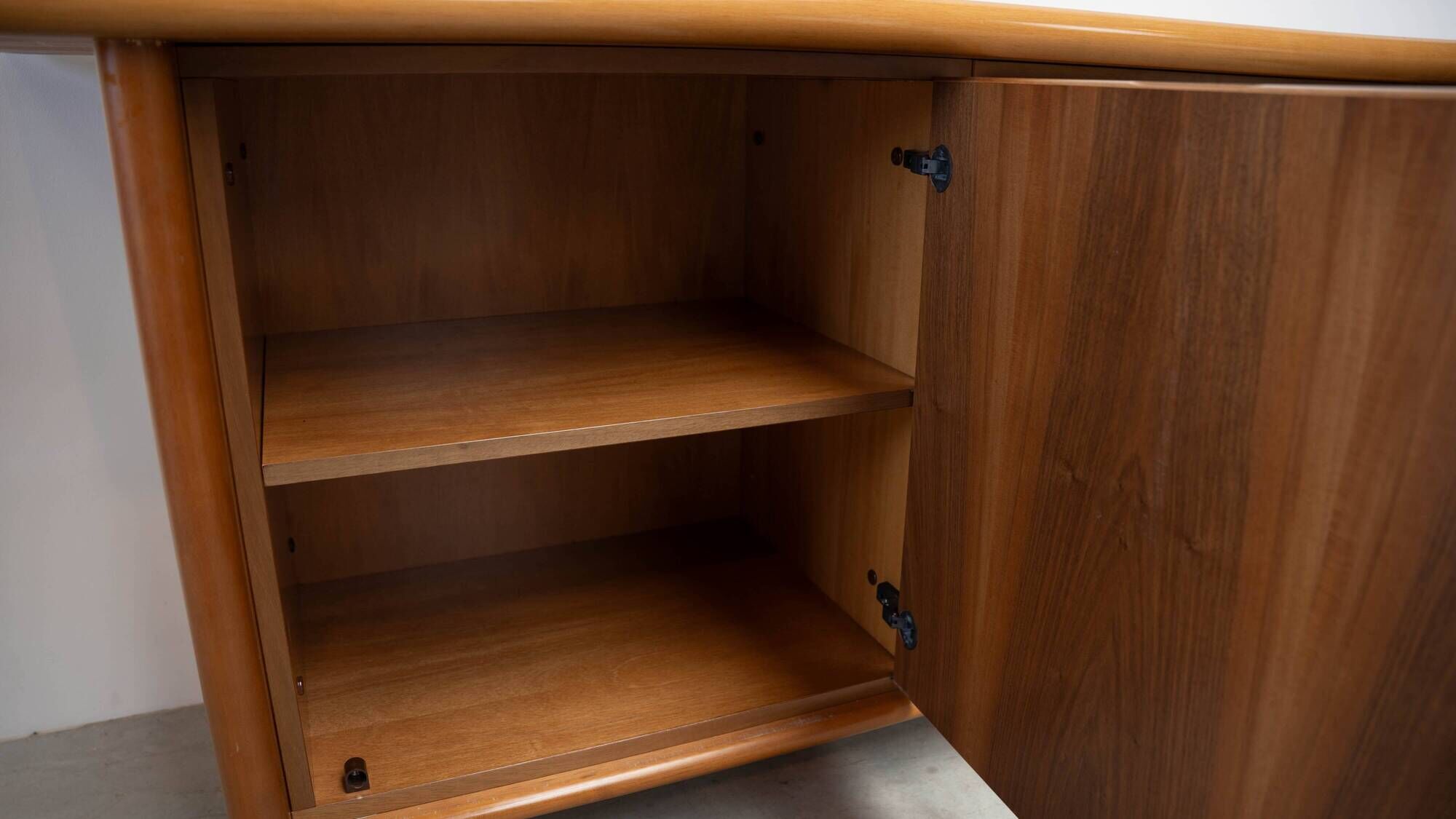 1980's Italian walnut sideboard