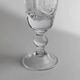 Lot of 12 vintage crystal champagne flutes, Italy 1970s.
