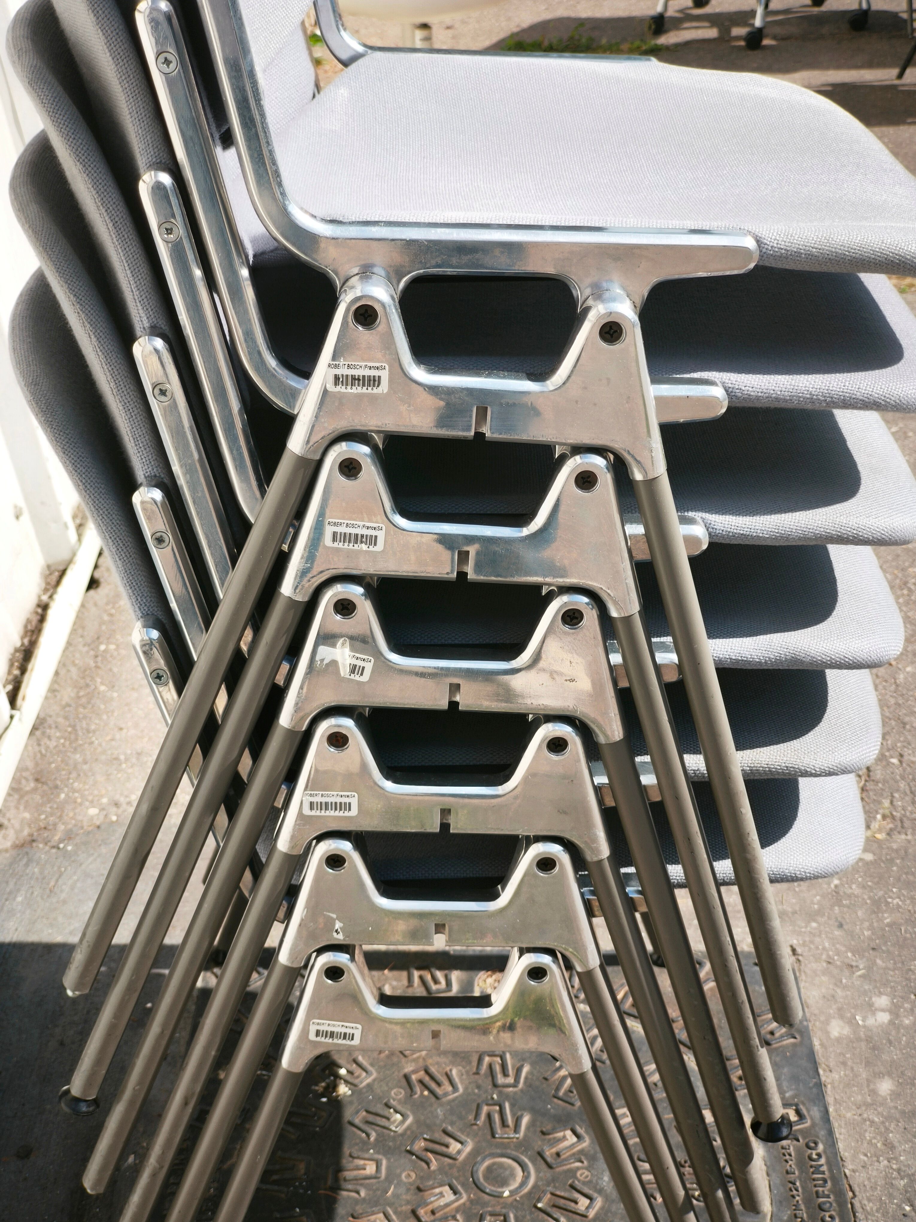 6 chaises DSC106 Castelli