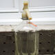 Old transparent glass siphon: EP. Shaw & Co Ltd – Wakefield