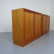 Large Teak Chest by H. W. Klein for Bramin, 1960s