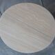 Angelo Mangiarotti M1 dining table Travertine marble 130cm