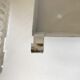 Paire d’appliques dalle de verre et laiton design 70