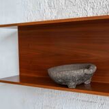 240 cm floating wall shelf by Walter Wirz