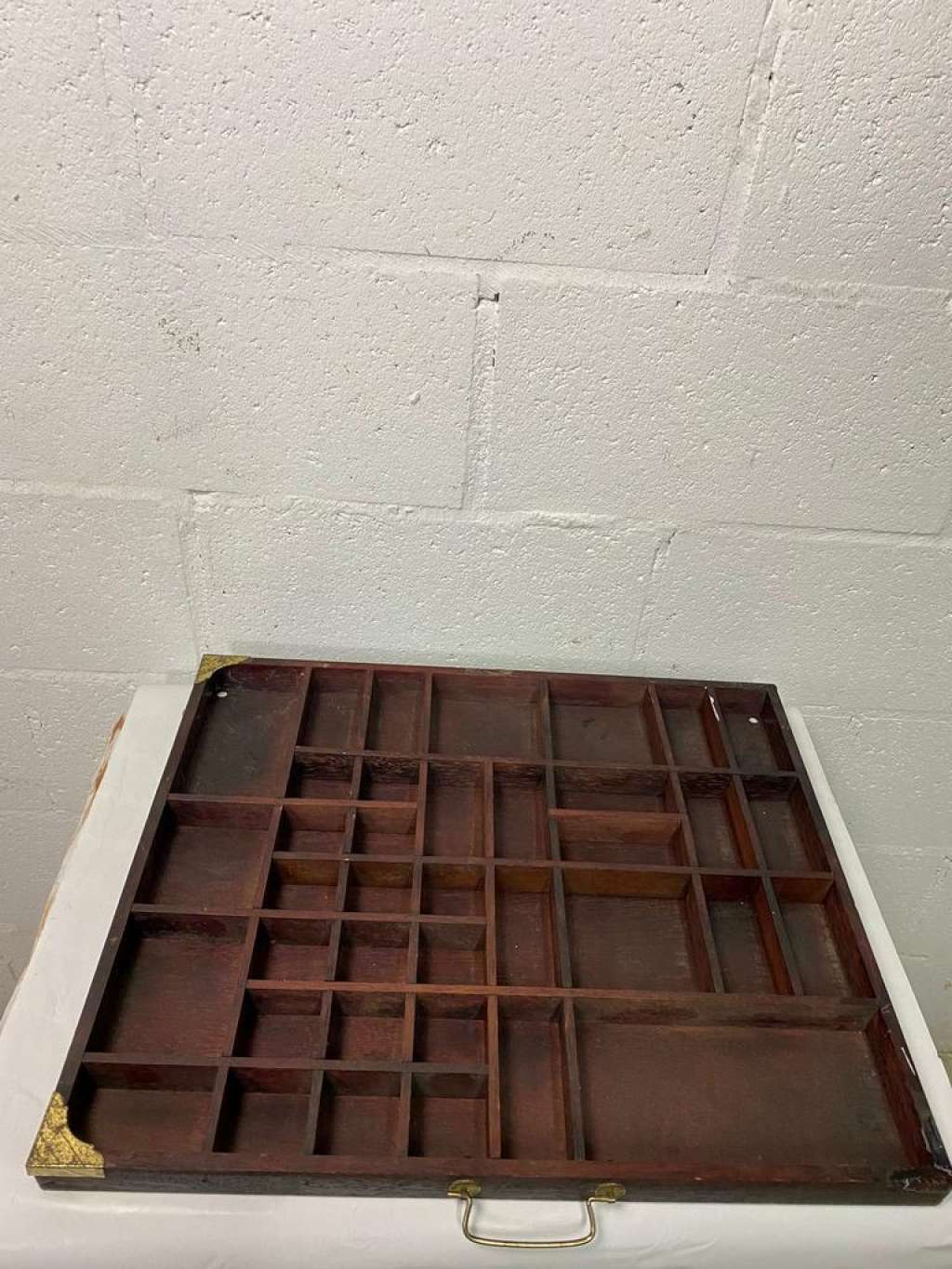 Vintage wooden shelf