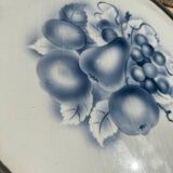 Art Nouveau cake tray/plate. Iron handles/rings