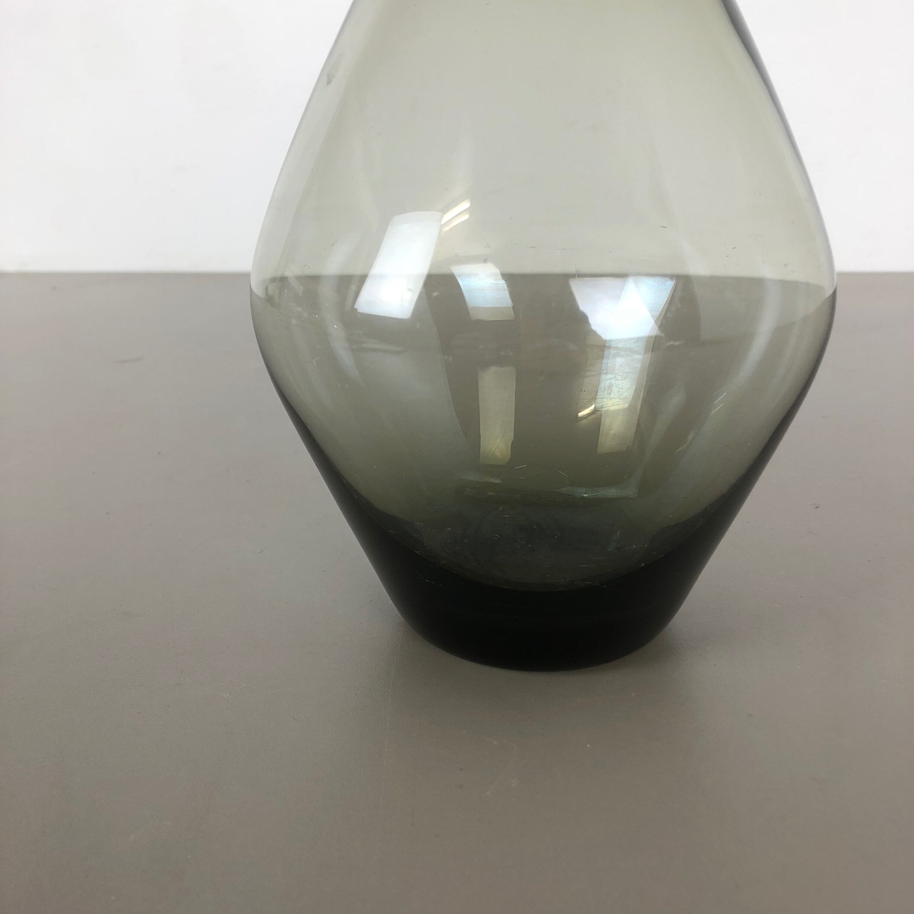 Vintage 1960s turmalin vase by Wilhelm Wagenfeld for WMF, Germany