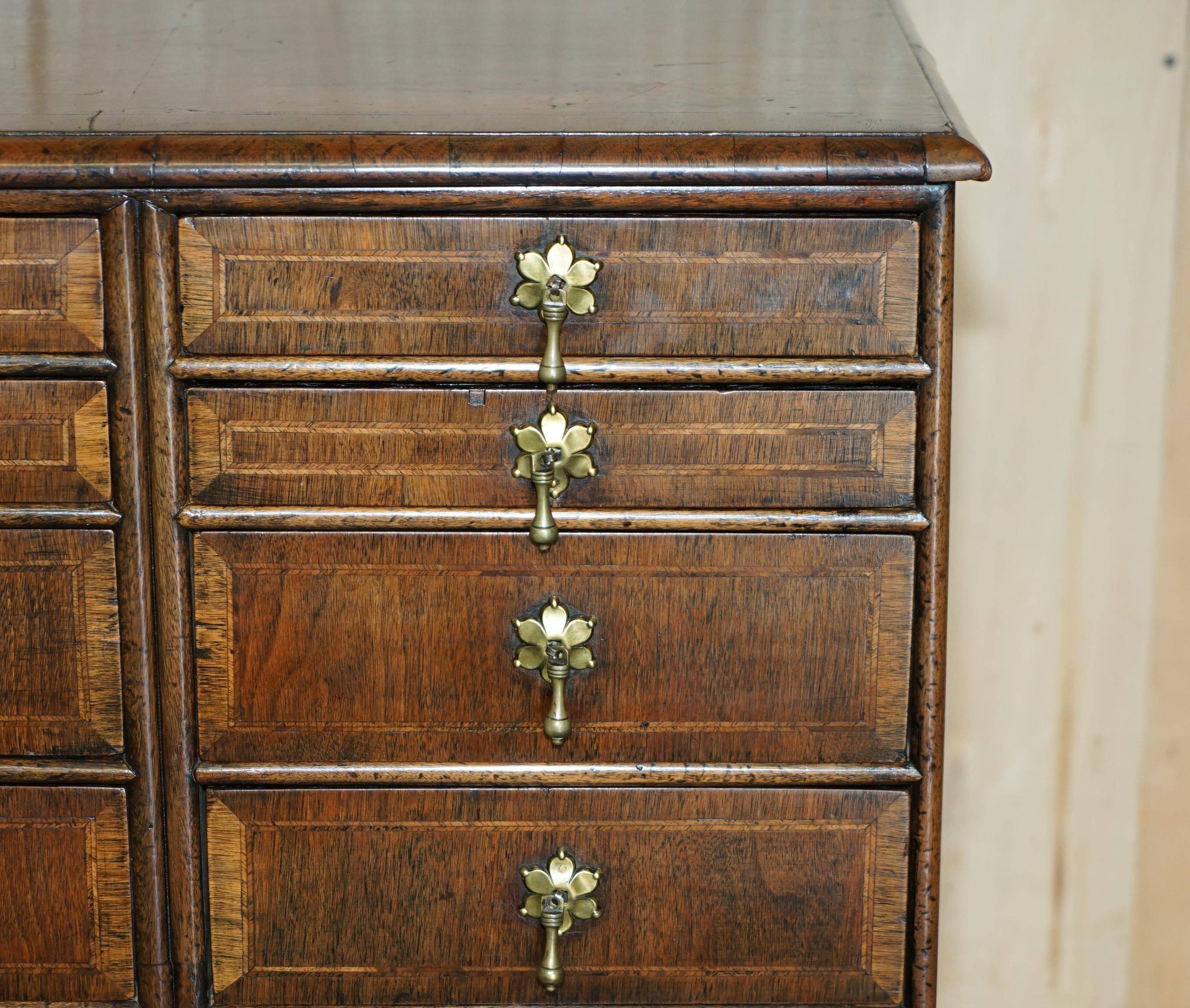 Burr Walnut Commode George III circa 1760