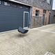 Vitra Coconut Chair de George Nelson, cuir noir