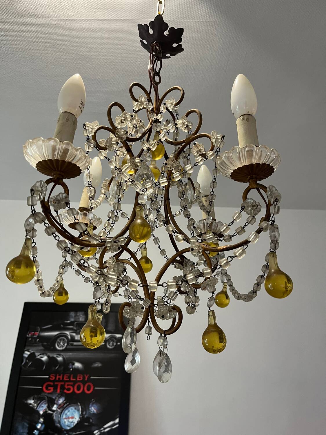 Hanging chandelier Italy