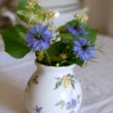 Moustiers earthenware vase