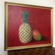 Tableau nature morte à l'ananas