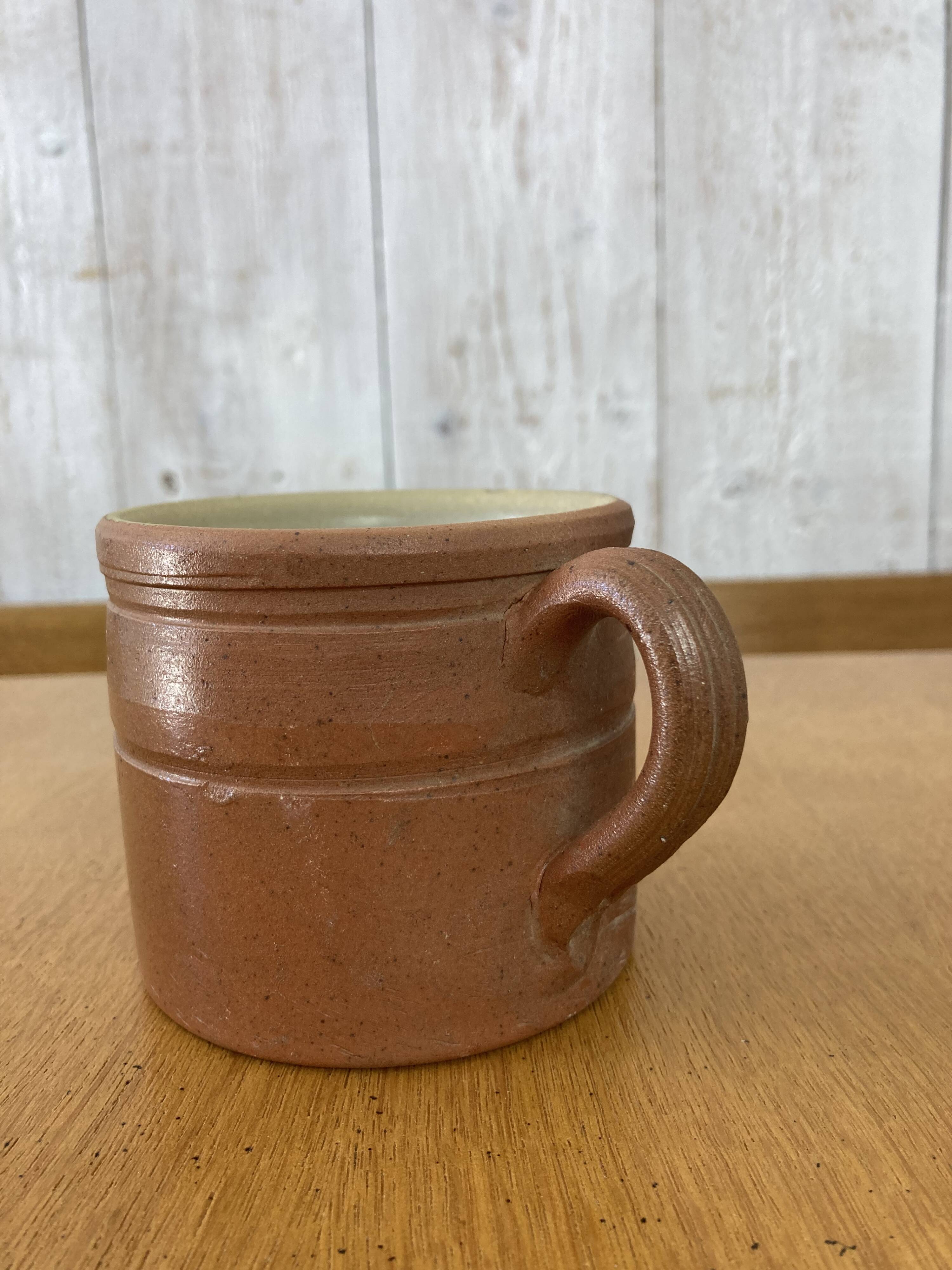 Vintage stoneware mugs