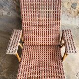 Rattan lounge chair