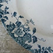 Set of 4 Saint Amand Hamage Marie Louise service plates with b motifs