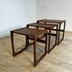 Nested tables Quadrille in teak G Plan, 1960s