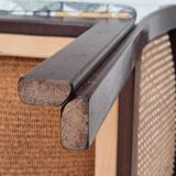 1970s, Danish design by Illum Wikkelsø, armchair model "Plexus", teak wood,