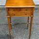 High bedside table Louis XVI in solid wood