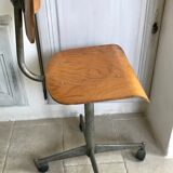 Vintage wheeled office chair