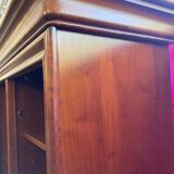 Bookcase with 2 glass doors