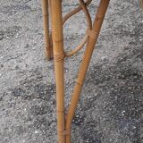 Vintage rattan lounge table