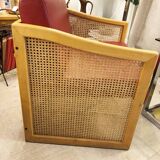 Scandinavian cane armchair, 1980