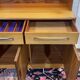 Enfilade bar GPLAN in teak from the 1970s.