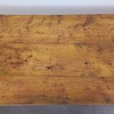 Rustic farmhouse table with drawers