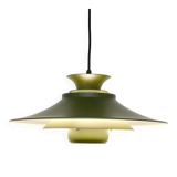 Bottle green Vitrika lamp, Denmark 1970s