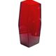 Art Deco glass vase by Joseph Hoffmann from Moser, Czechoslovakia, 1930s