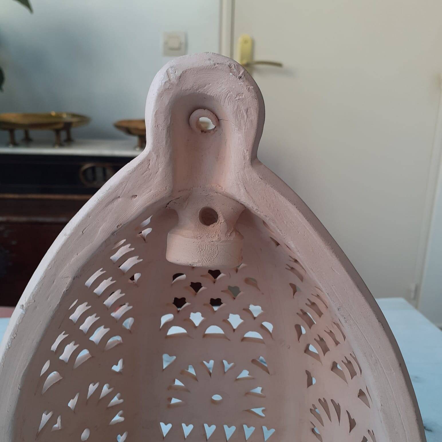 Guellala terracotta wall light