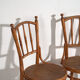 Set of 4 antique bentwood chairs in Thonet style – Central Europe, circa 1900
