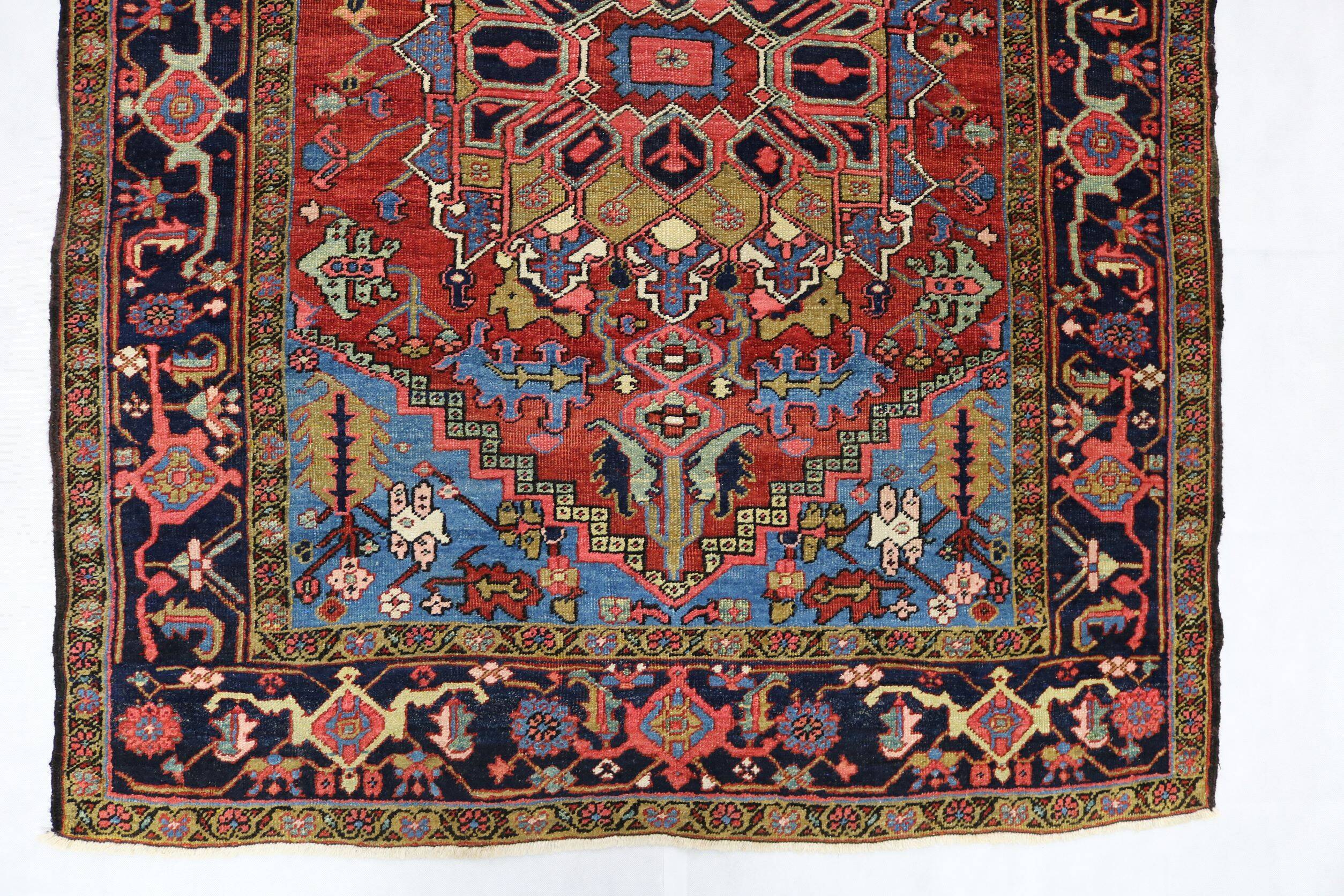 Handmade Heriz rug