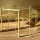 Spaghetti table and chairs by Giandomenico Belotti