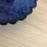 Shell butter dish 1950 with its blue cup